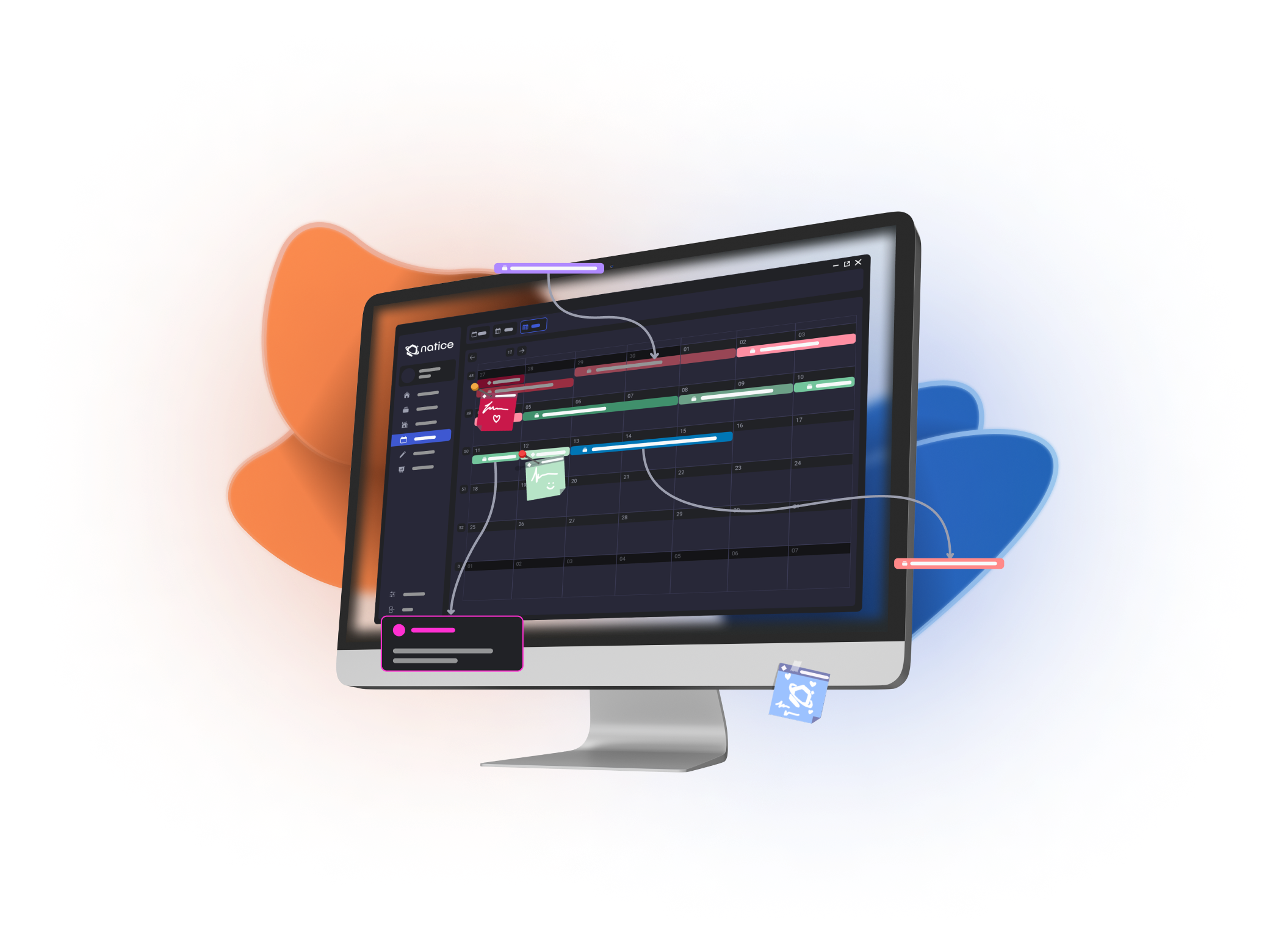 dashboard illustration